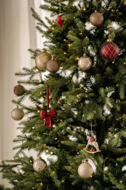 Kremmerhuset Julekule sparkle rød| Julekuler