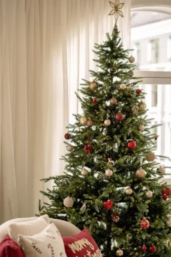 Kremmerhuset Julekule Swirl rød| Julekuler