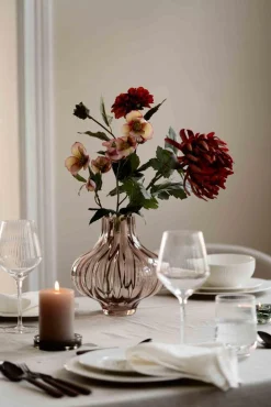 Kremmerhuset Julerose lys rosa| Kunstige Blomster