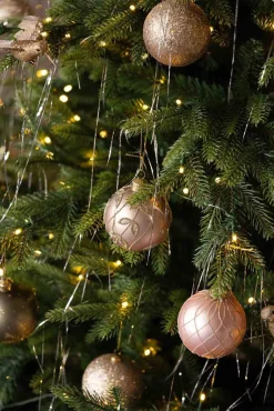 Kremmerhuset Juletre dekorasjon Sølvtråder| Julepynt|Julekuler