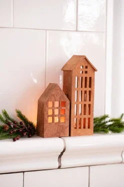 Kremmerhuset Kanelhus 16,5 cm| Lykter|Julepynt