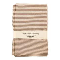 Kremmerhuset Kjøkkenhåndkle Georg 50x70 sett taupe| Annen Tekstil|Kjøkkentekstil