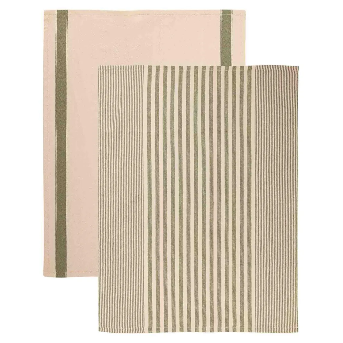 Kremmerhuset Kjøkkenhåndkle Georg 50x70 sett oliven| Annen Tekstil|Kjøkkentekstil