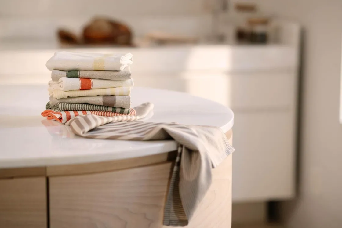 Kremmerhuset Kjøkkenhåndkle Georg 50x70 sett oliven| Annen Tekstil|Kjøkkentekstil