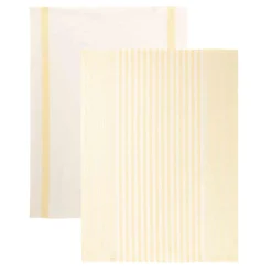 Kremmerhuset Kjøkkenhåndkle Georg 50x70 sett gul| Annen Tekstil|Kjøkkentekstil