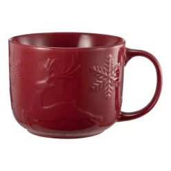 Kremmerhuset Kopp Christmas Reindeer rød| Krus|Servise