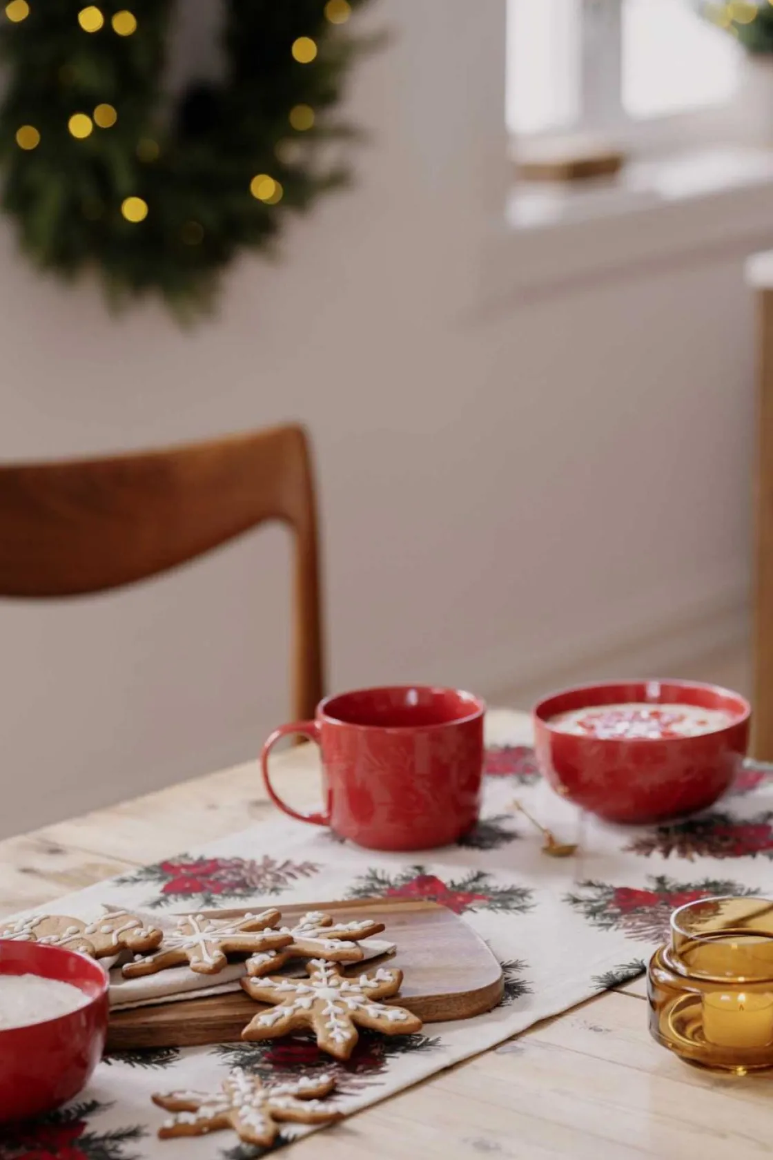 Kremmerhuset Kopp Christmas Reindeer rød| Krus|Servise