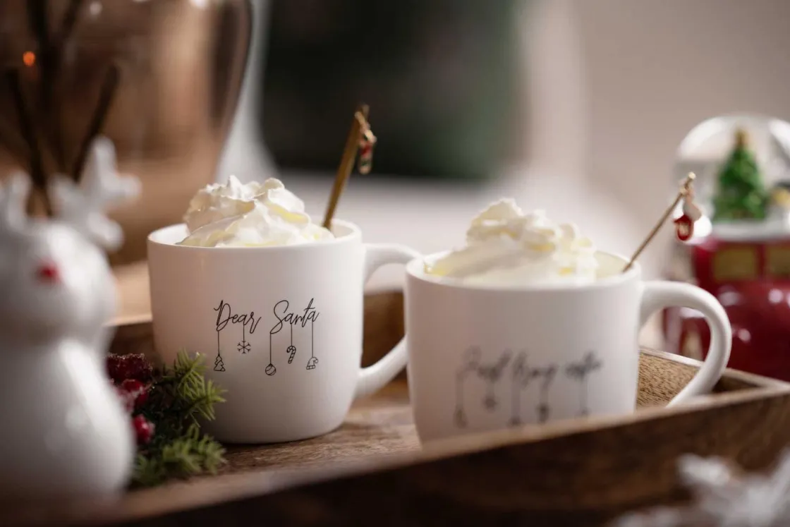 Kremmerhuset Kopp Dear Santa 2pk| Krus|Juleservering