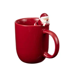 Kremmerhuset Kopp med nisse på kanten| Krus|Juleservering