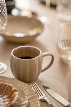 Kremmerhuset Kopp Pumpkin beige| Krus