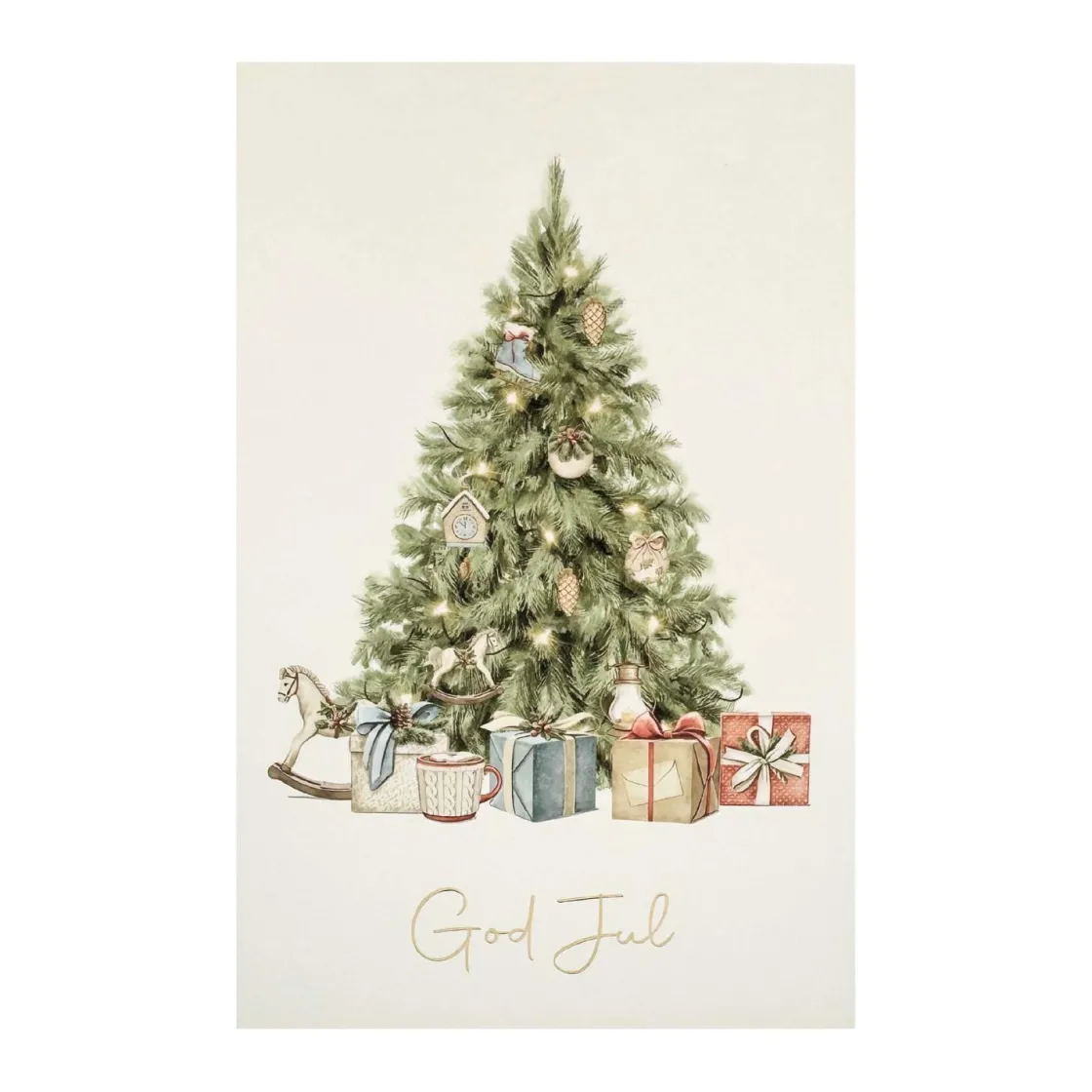 Kremmerhuset Kort Juletre| Gaveinnpakking