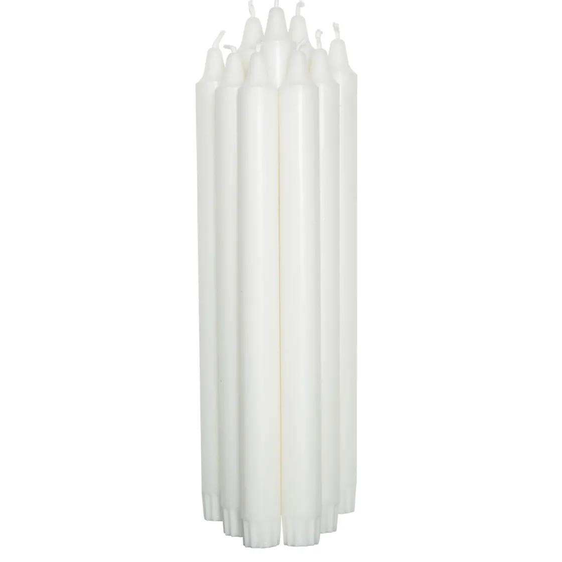 Kremmerhuset Kronelys 27 cm elfenben| Kronelys