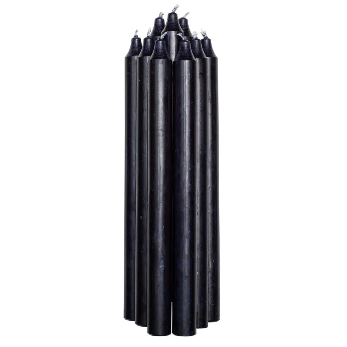 Kremmerhuset Kronelys 27 cm sort| Kronelys