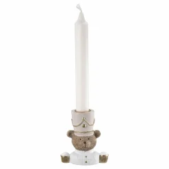 Kremmerhuset Kronelysestake Bjørn 9,5 cm| Lysestaker|Julelys Og Lysestaker