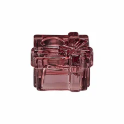 Kremmerhuset Kronelysestake Gave 4,5 cm rød| Lysestaker|Julelys Og Lysestaker