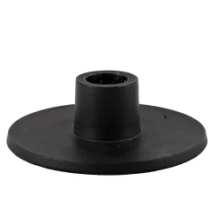 Kremmerhuset Kronelysestake lana sort 10 cm| Lysestaker