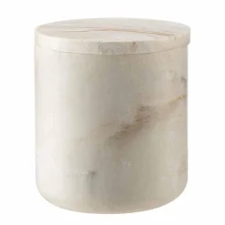 Kremmerhuset Krukke med lokk marmor beige| Baderomsartikler