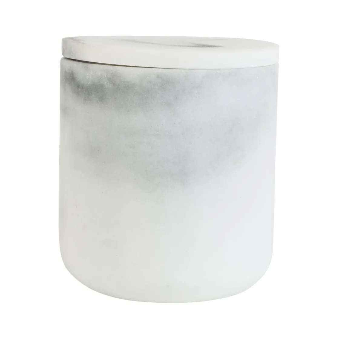 Kremmerhuset Krukke m/lokk Marmor| Baderomsartikler