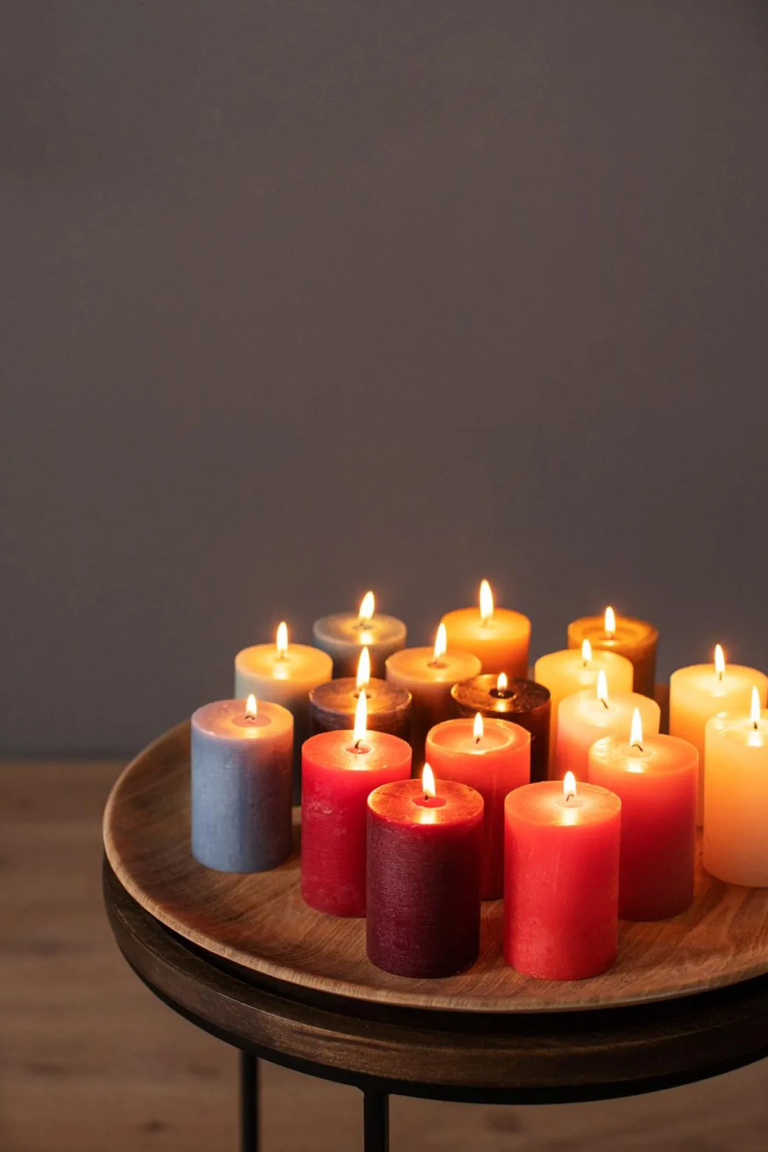 Kremmerhuset Kubbelys 10 cm sort| Kubbelys