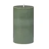 Kremmerhuset Kubbelys 100% stearin 10cm mørk grønn| Kubbelys