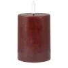 Kremmerhuset Kubbelys LED 12,5 cm bordeaux| Ledlys|Kubbelys