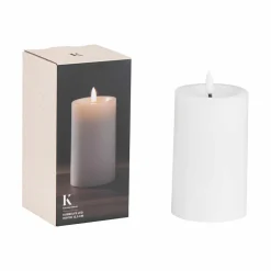 Kremmerhuset Kubbelys LED 12,5cm hvit| Ledlys|Kubbelys