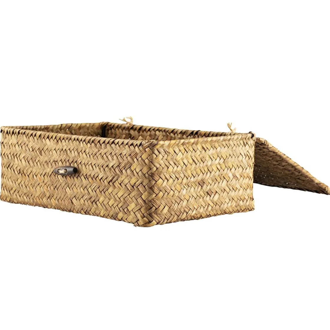 Kremmerhuset Kurv Tage med lokk stor| Oppbevaring Og Kurver|Baderomsartikler