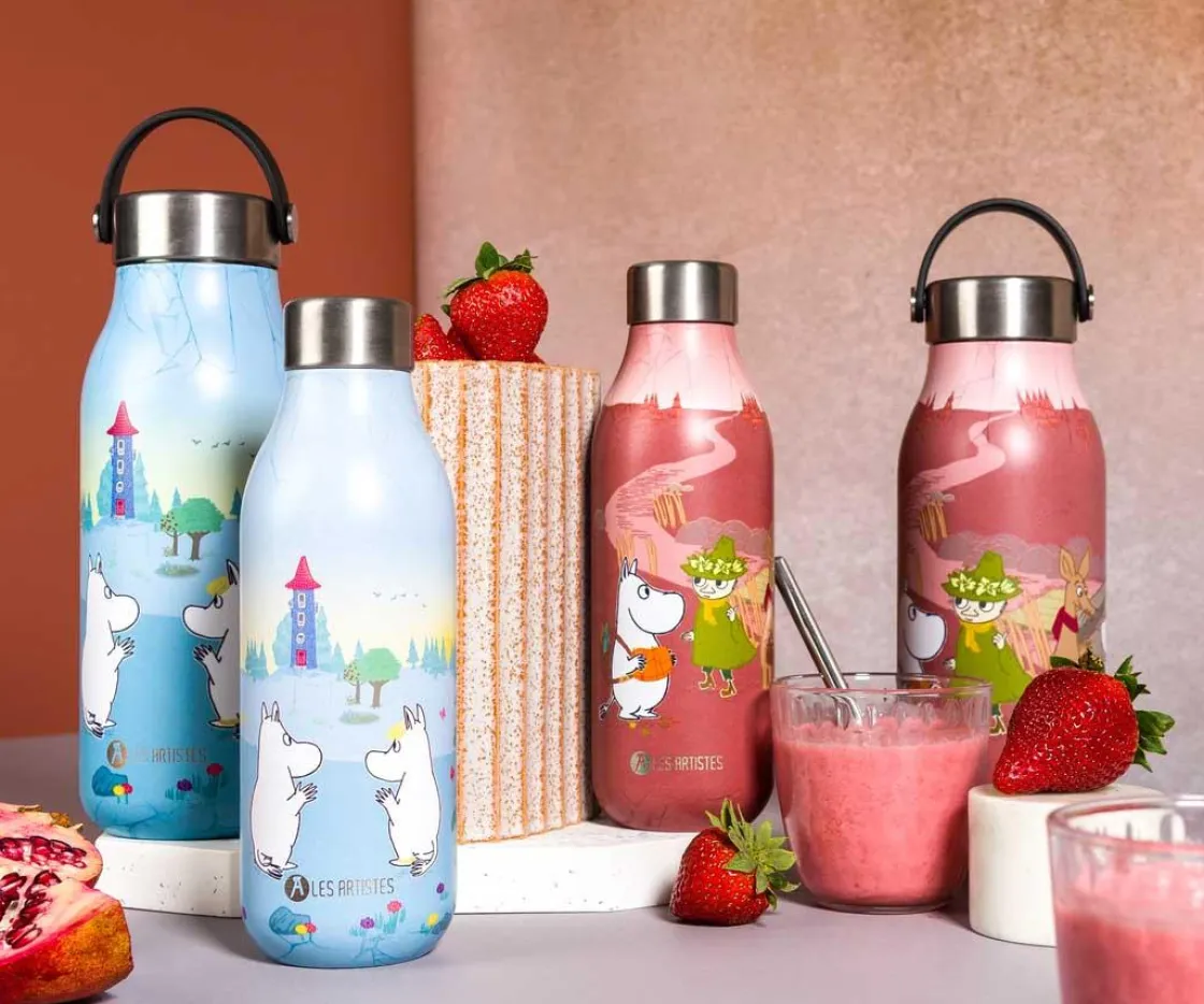 Kremmerhuset Les Artistes - Bottle Up Mummi Termoflaske. brun 1l| Drikkeflasker