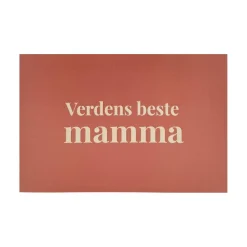 Kremmerhuset Liggende kort Verdens beste mamma| Kort