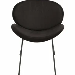 Kremmerhuset Loungestol Konrad Velur, sort| Loungestol|Stoler Og Krakker