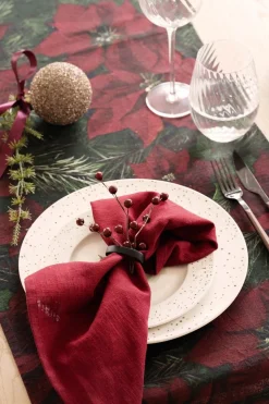 Kremmerhuset Løper Julestjerne 40x140cm| Duker, Spisebrikker, Brikker Og Løpere|Juletekstil