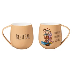 Kremmerhuset Lykketegning - Bestefar Krus 40 cl beige| Krus