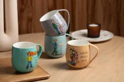 Kremmerhuset Lykketegning - Bestefar Krus 40 cl beige| Krus