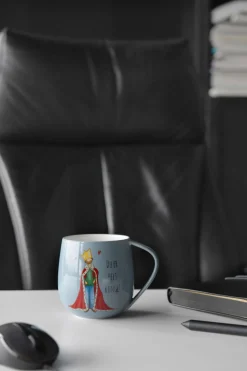 Kremmerhuset Lykketegning - Konge Krus 40 cl grå| Krus