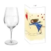 Kremmerhuset Lykketegning - Lytt til ditt hjertes vingeslag, Rødvinsglass 62 cl| Glass