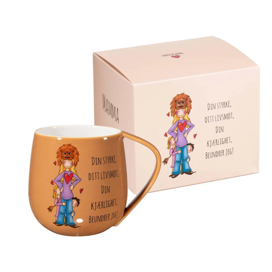 Kremmerhuset Lykketegning - Mamma Krus 40 cl| Krus