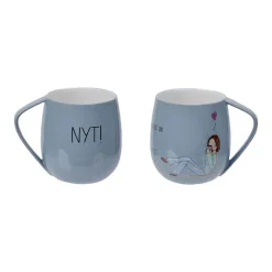 Kremmerhuset Lykketegning - Nyt Krus 40 cl blå| Krus