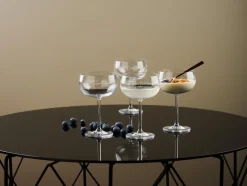 Kremmerhuset Lykketegning - Pust Livet er nå, Champagneglass 35 cl| Glass