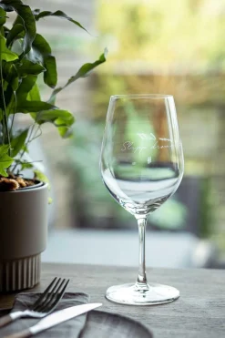 Kremmerhuset Lykketegning - Slipp drømmene fri og svev litt, Rødvinsglass 62 cl| Glass