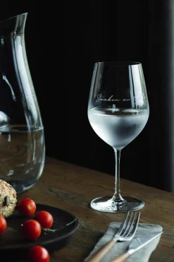 Kremmerhuset Lykketegning - Smaken av lykke, Rødvinsglass 625 ml| Glass