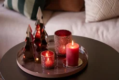 Kremmerhuset Lysestake Arlo m/pigg 11 cm sølv| Lysestaker