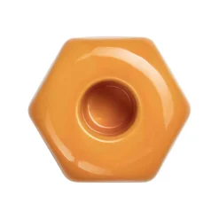 Kremmerhuset Lysestake Dora 6,7cm Oransje| Lysestaker