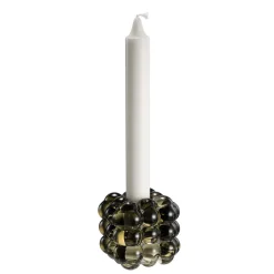 Kremmerhuset Lysestake kombi Bubbles 6,5cm grønn| Lysestaker