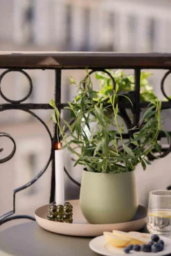 Kremmerhuset Lysestake kombi Bubbles 6,5cm grønn| Lysestaker