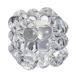 Kremmerhuset Lysestake kombi Bubbles 6,5cm klar| Lysestaker