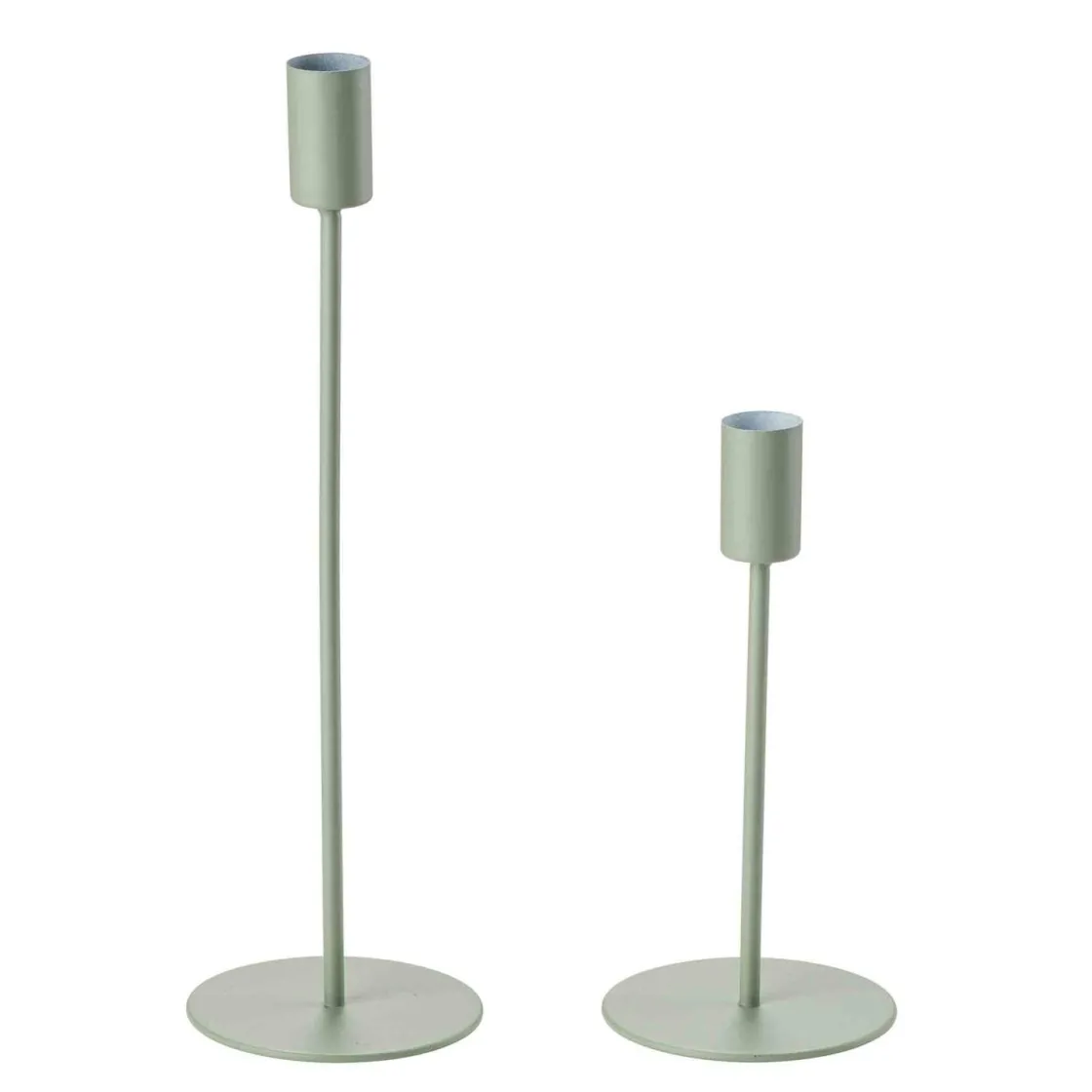 Kremmerhuset Lysestake Melina 28,5cm grønn| Lysestaker