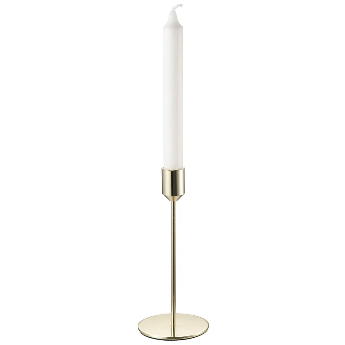 Kremmerhuset Lysestake Prato 18,5cm Gull| Lysestaker