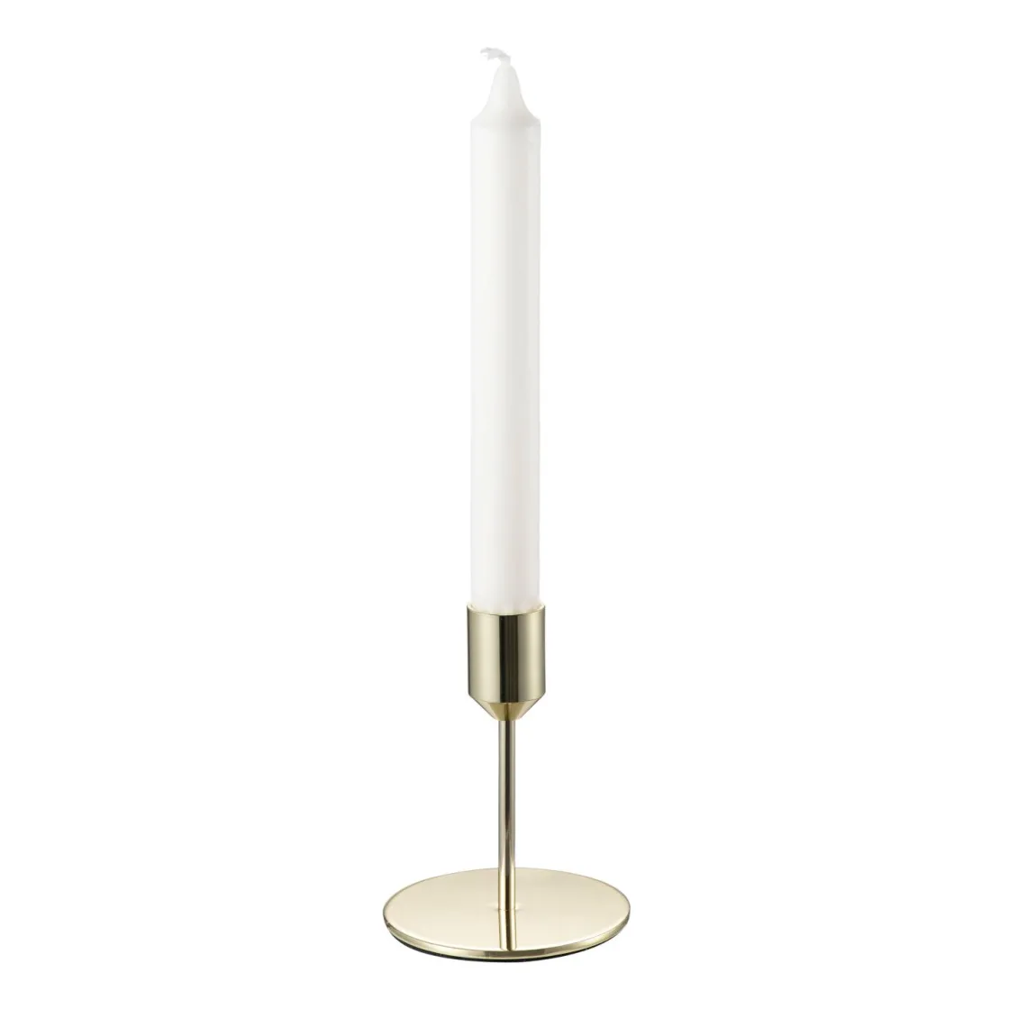 Kremmerhuset Lysestake Prato 10,5cm Gull| Lysestaker