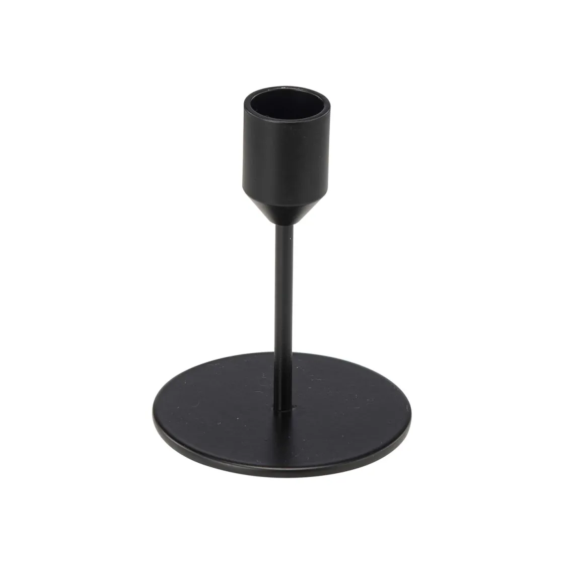 Kremmerhuset Lysestake Prato 10,5cm Sort| Lysestaker