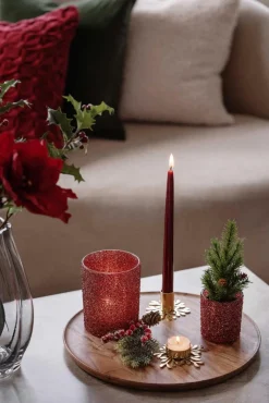 Kremmerhuset Lysestake Roots 8 cm| Lysestaker|Julelys Og Lysestaker